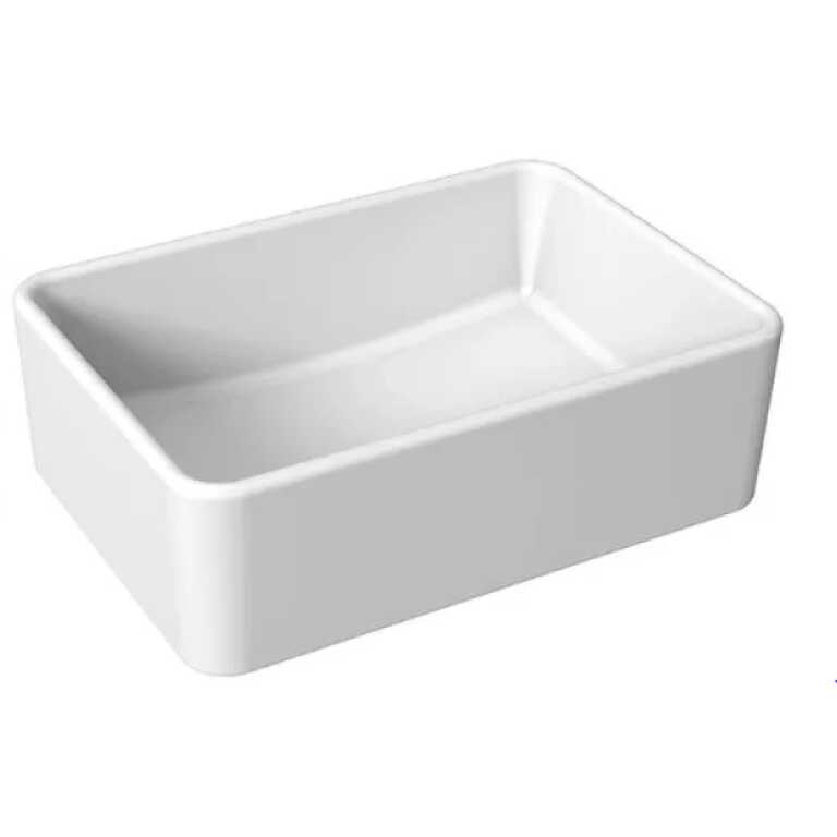Раковина накладная прямоугольная 350*500 Mila