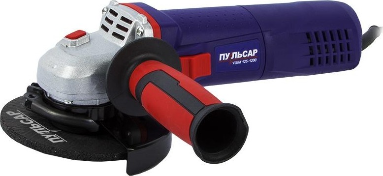 УШМ 125мм ПУЛЬСАР УШМ 125-1200 1200Вт 125 мм 11000об/мин 2,45кг