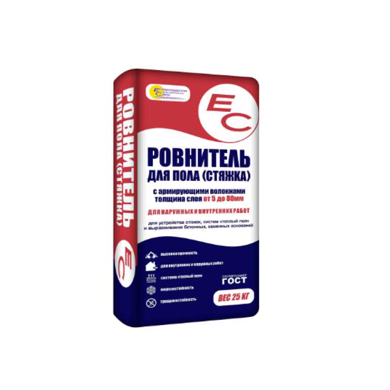 Стяжка для пола (ровнитель) ЕС (25кг)