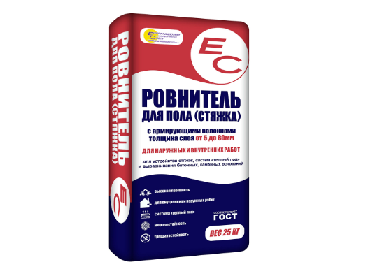 Стяжка для пола (ровнитель) ЕС (25кг) Стяжка для пола (ровнитель) ЕС (25кг)