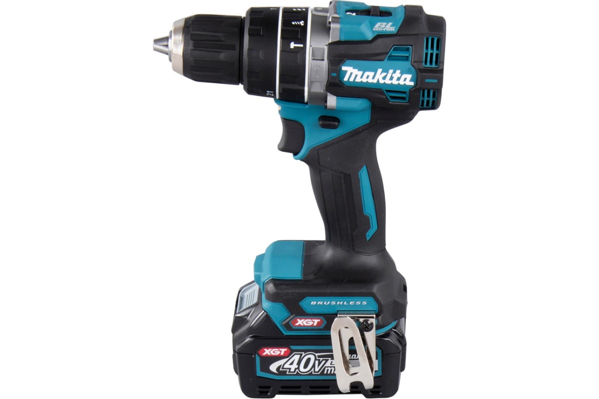 Дрель-шуруповерт акк.ударная MAKITA HP002GD201XGT 40В 30 64 Нм 2 акб 2,5Ач кейс