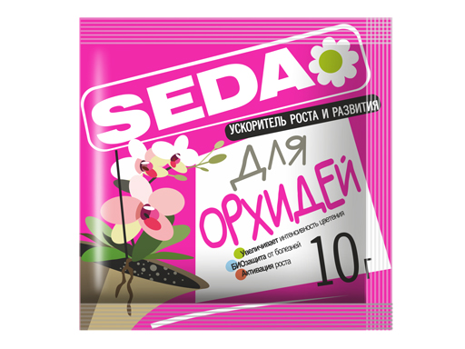 Ускоритель роста и развития " Для орхидей" SEDA 10г