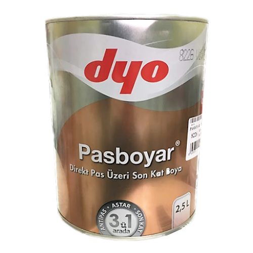 Грунт-эмаль PASBOYAR 3 в 1 черный матовый 2,5л "Dyo"