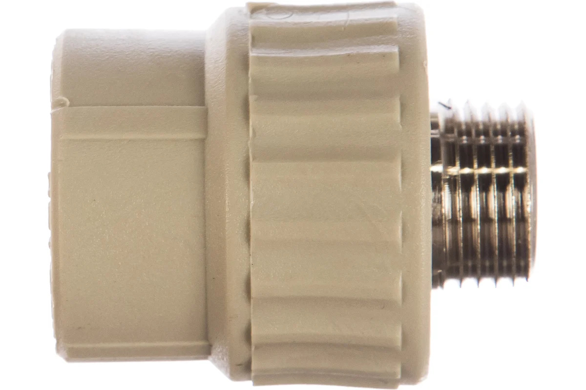 Муфта PP-R комбинированн серый Дн25х1/2 НР VALFEX (100/25) Муфта PP-R комбинированн серый Дн25х1/2 НР VALFEX (100/25)
