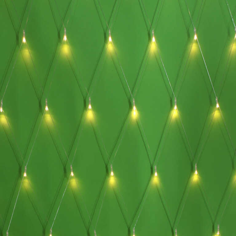 Гирлянда эл. сеть 96LED, шампань, 1,4x1,5м, пост. свечение, ПВХ прозрач, 220В СНОУ БУМ