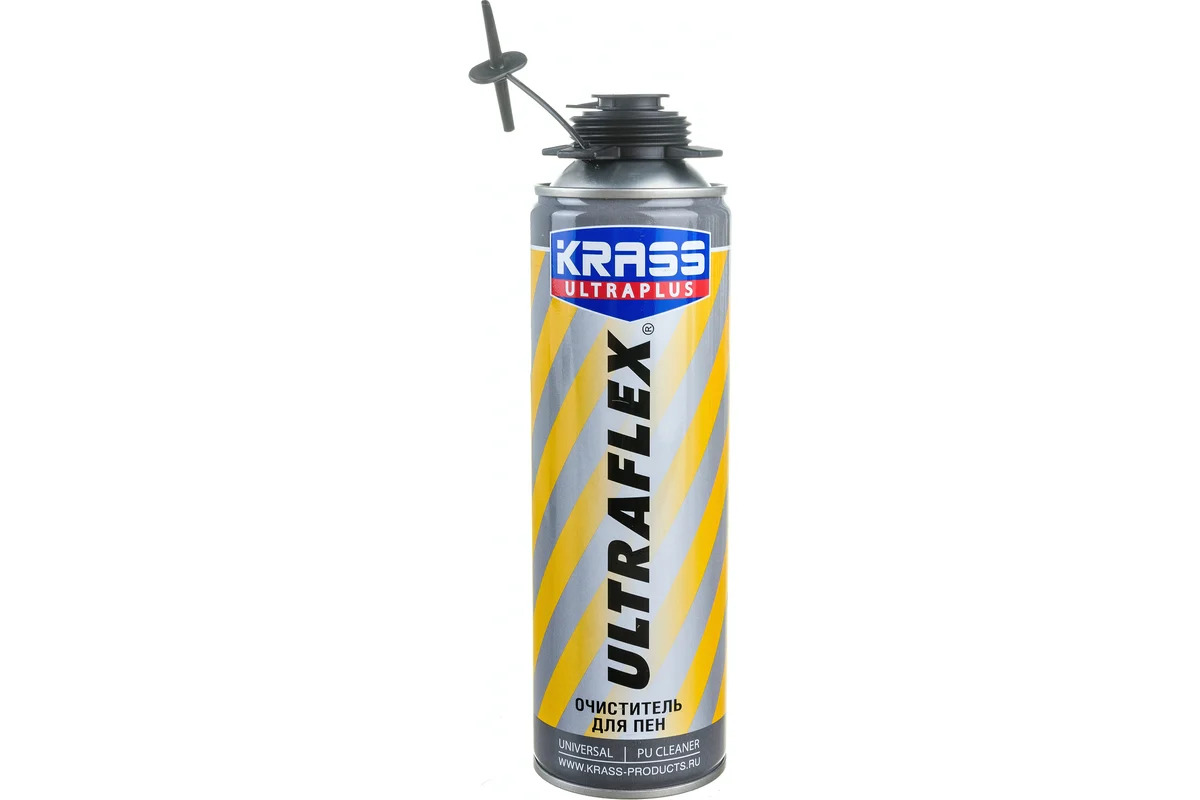Очиститель пены KRASS ULTRAFLEX 500мл Россия Очиститель пены KRASS ULTRAFLEX 500мл Россия