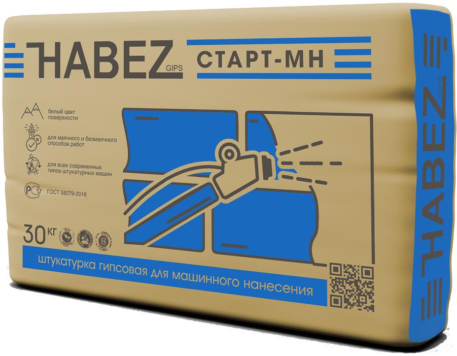 Штукатурка гипсовая HABEZ Старт МН (30кг) Штукатурка гипсовая HABEZ Старт МН (30кг)