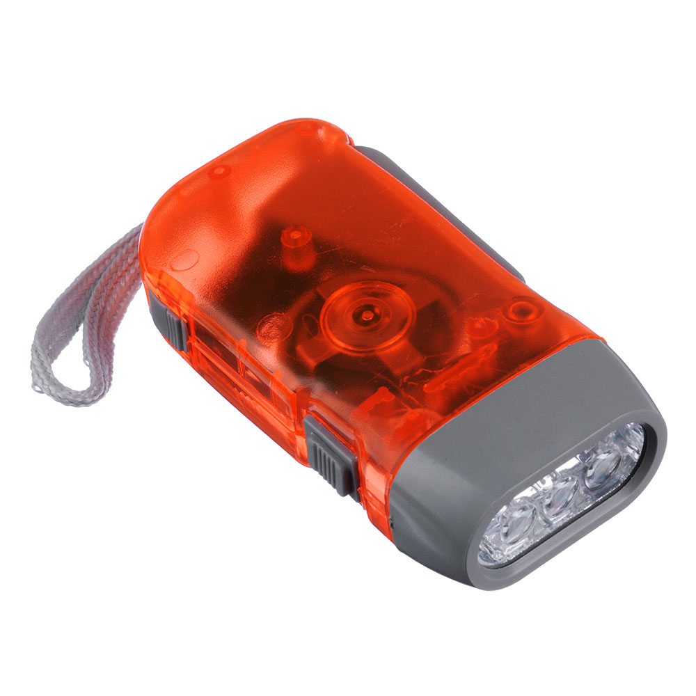 Фонарик динамический 3 LED, пластик, 9,5х5 см ЕРМАК Фонарик динамический 3 LED, пластик, 9,5х5 см ЕРМАК
