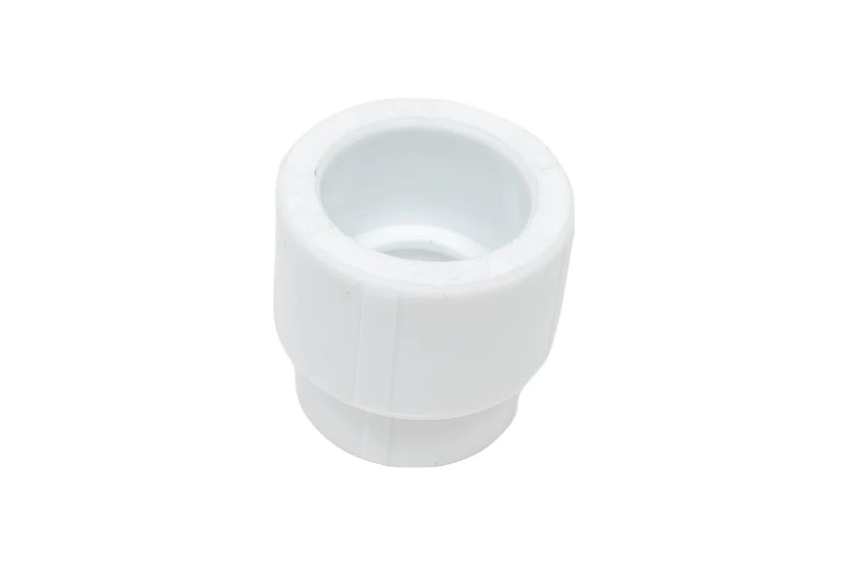 Муфта PP-R переходная белая ВР/ВР Дн 25х20 VALFEX (400/100)