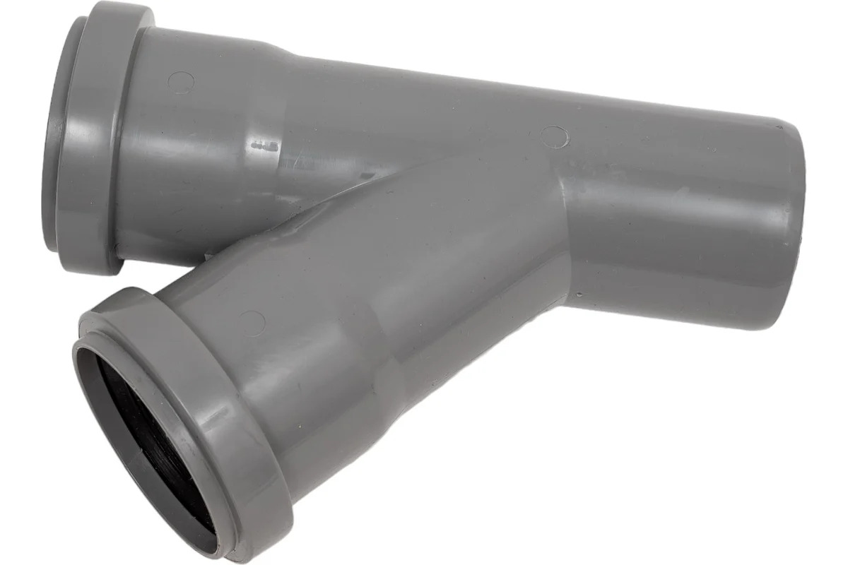 Тройник внутр канализац. диам. 50х50х45° Pro Aqua Comfort