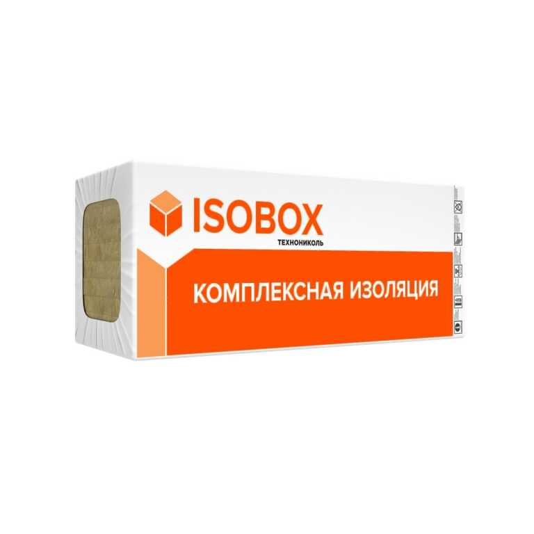 Плита минераловатная ИЗОБОКС ЭКСТРАЛАЙТ 1200х600х100 (6 шт) (4,32кв.м)
