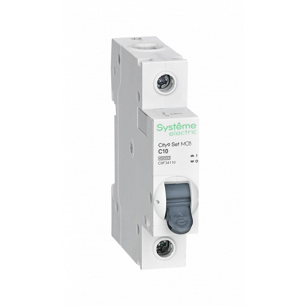Авт.выкл. 1Р 10А 4,5кА С City9 Systeme Electric Авт.выкл. 1Р 10А 4,5кА С City9 Systeme Electric