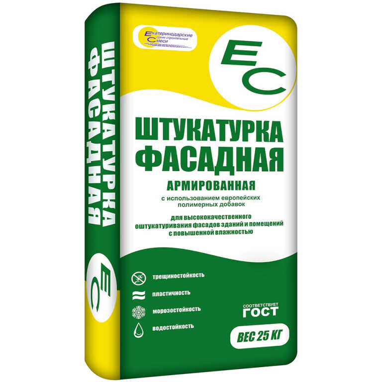 Штукатурка фасадная ЕС (25кг)