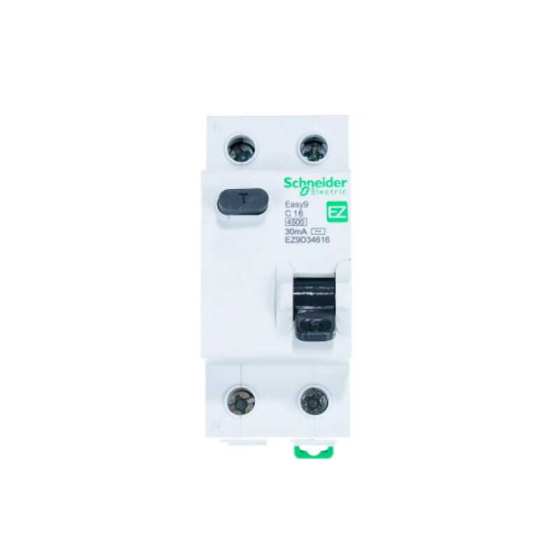 Дифференциальный автомат 1P+N 16А C Easy9 Schneider Electric