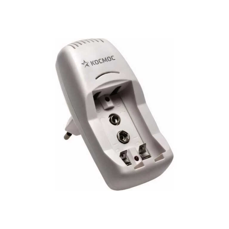 Зарядное устройство КОСМОС КОС501 1/2 шт AA/AAA или 1 шт 9V  Ni-MH (200mA)от 10 час независ. каналы