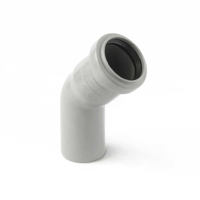 Отвод внутр.канализац.диам.40х45° Pro Aqua Comfort
