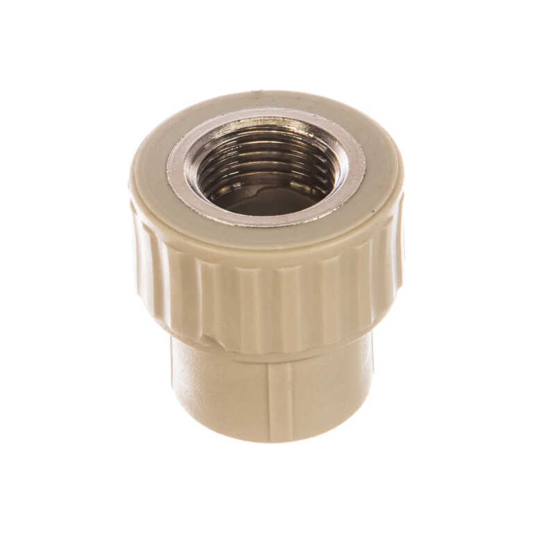 Муфта PP-R комбинированн серый Дн25х3/4" ВР VALFEX (100/25)