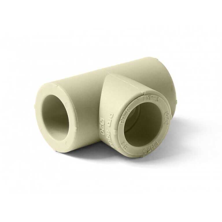 Тройник PP-R перех. серый Дн 32х20х32  Pro Aqua  (100/25)
