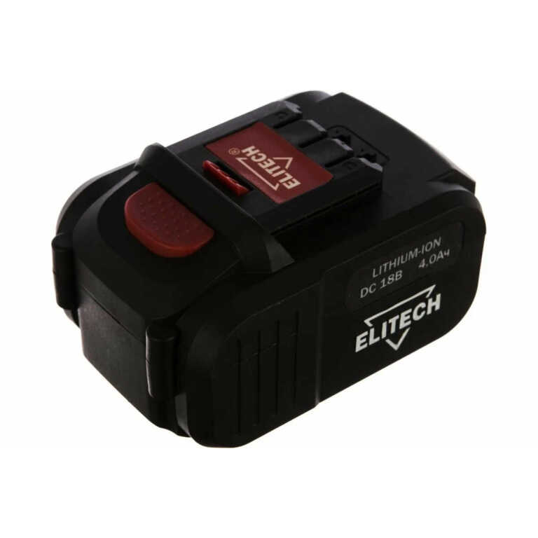 Аккумулятор ELITECH 18 V 4.0Ач