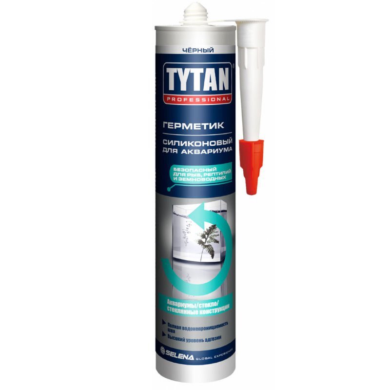 Герметик силиконовый аквариумный Tytan (Титан) Professional (280мл)