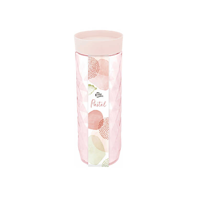 Банка для сыпучих продуктов Plast Team Pastel 1,5л персиковая карамель