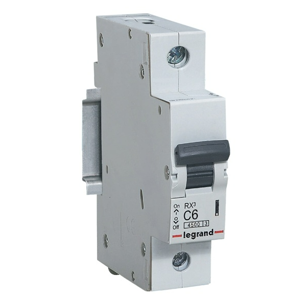 Авт.выкл. 1P 6А 4,5кА C RX3 LEGRAND (1/12)