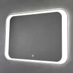 Зеркало AZARIO Индиго 800х550 с LED-подсветкой и диммером, сенсорным выключателем