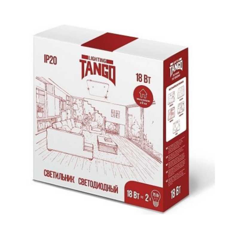 Светильник LED настенно-потолочный "ЛЕД" 18Вт TANGO