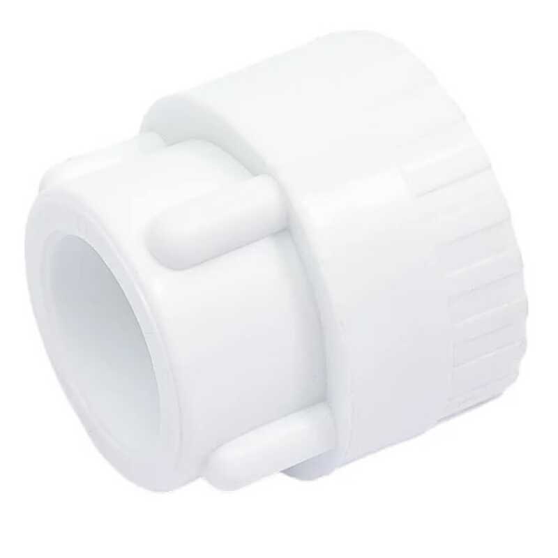 Муфта PPR комбинированная белая Ду 20х1/2" ВP РВК (90)