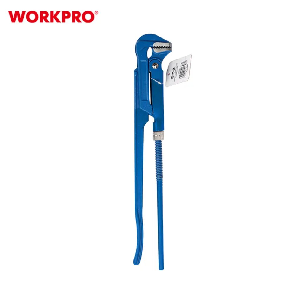 Ключ трубный рычажный 400мм Ø38ММ(1-1/2") 90° прямые губки WORKPRO