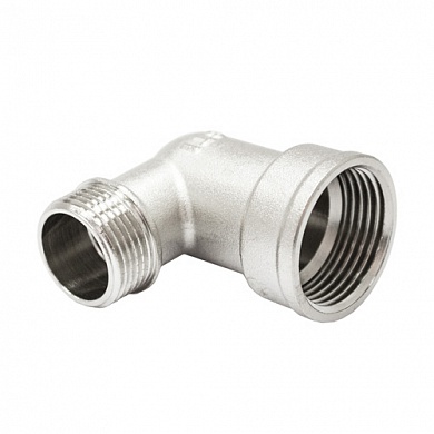 Угольник 3/4"х1/2" ВР-НР никелир. переходной STI Угольник 3/4"х1/2" ВР-НР никелир. переходной STI