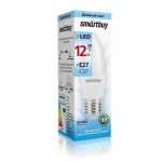 Лампа светодиодная (LED) C37-12W/4000 (SBL-C37-12-40K-E27) Smartbuy