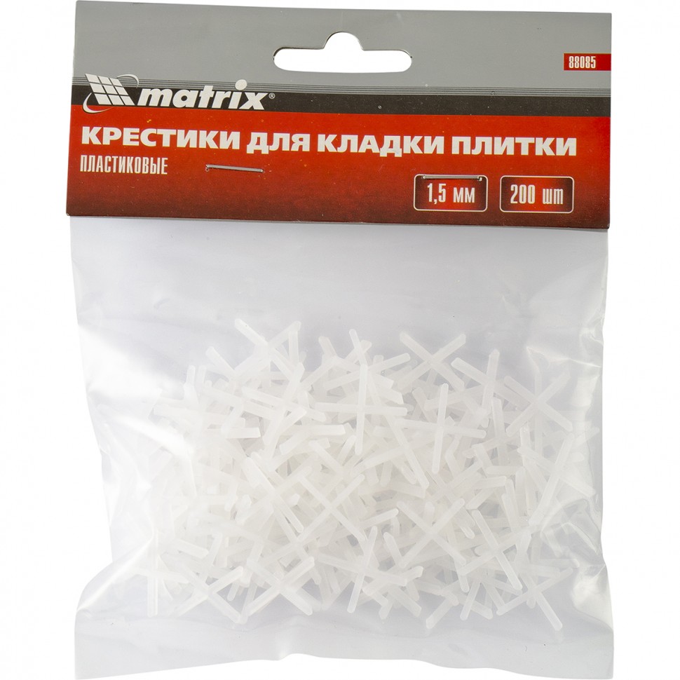 Крестики для кафеля 1,5мм MATRIX (200шт)