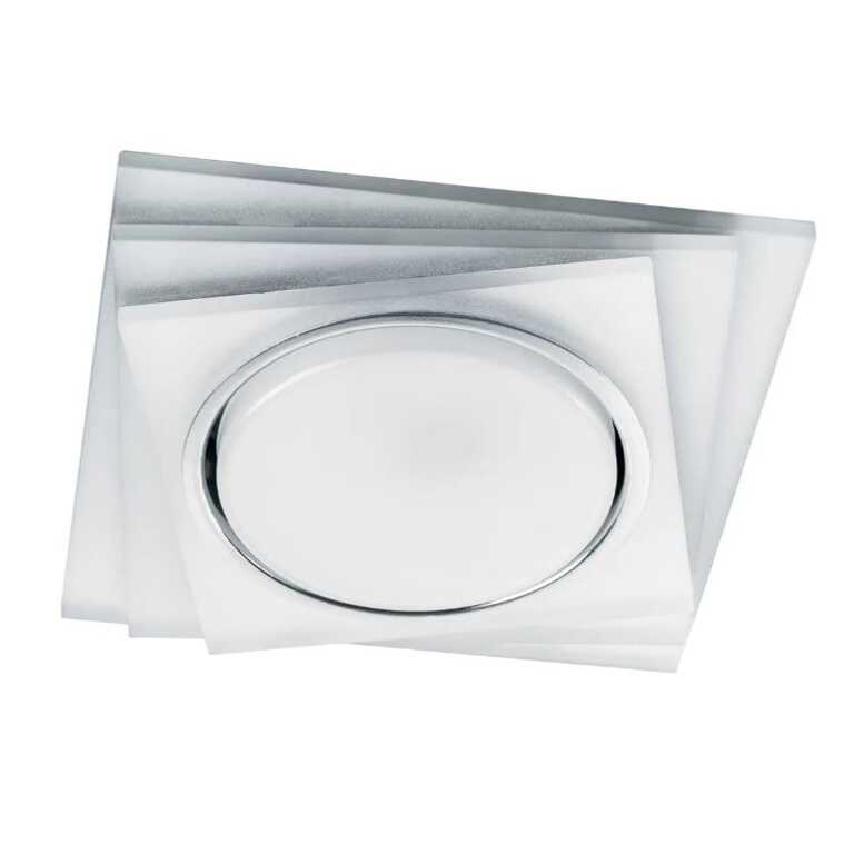 Светильник потолочный точечный ДВО-15w GX53 без лампы SMD 4000К хром (CD5023)