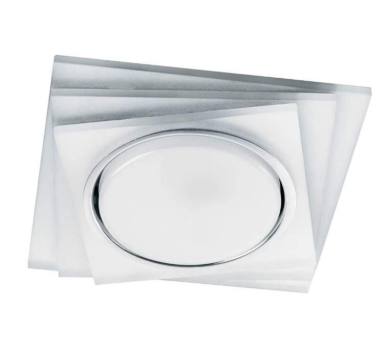Светильник потолочный точечный ДВО-15w GX53 без лампы SMD 4000К хром (CD5023)