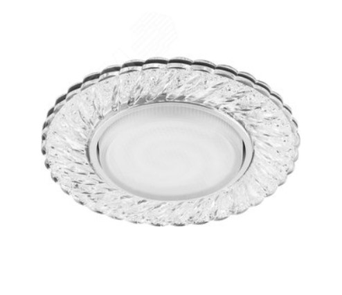 Светильник потолочный GX53 без лампы SMD 4000К хром (CD4021) Светильник потолочный GX53 без лампы SMD 4000К хром (CD4021)