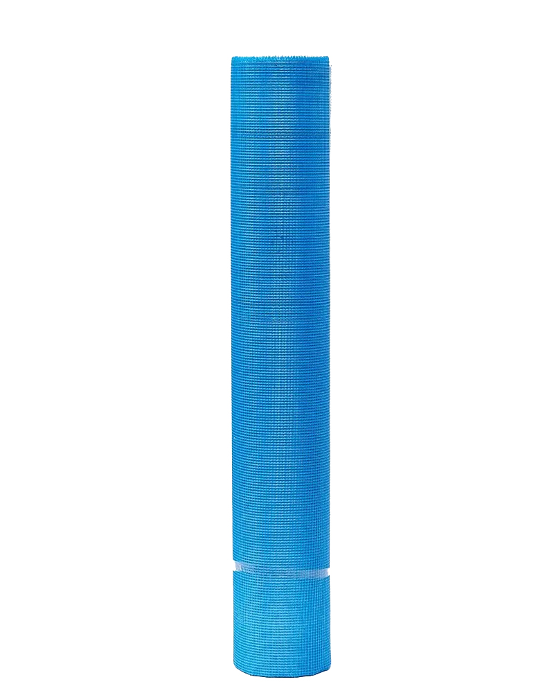 Сетка фасадная 5*5 1м*50м 160 г/м.кв. синяя Fiberglass mesh