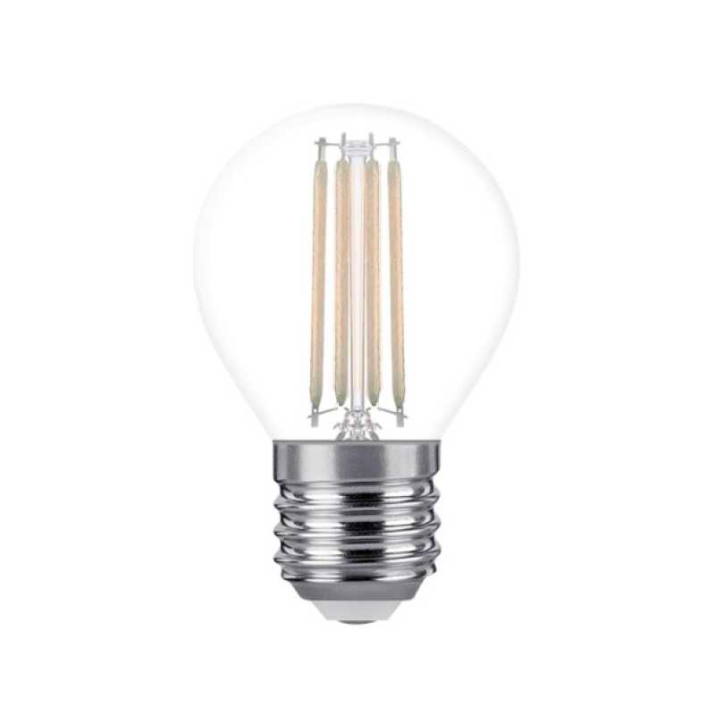 Лампа светодиодная (LED) G45-8Вт/6500К/E27 FIL Smartbuy
