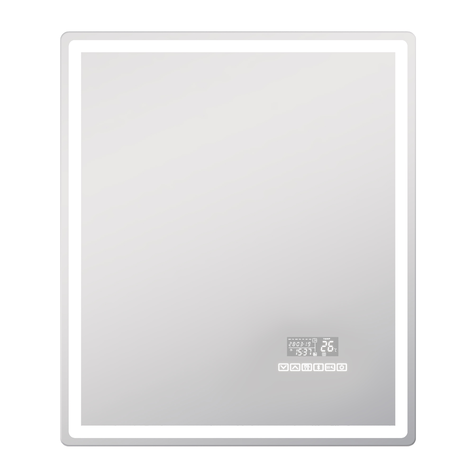 Зеркало VIGO Geometry Media Voice 600 LED