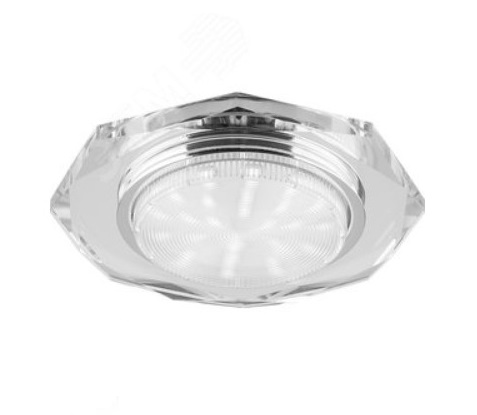 Светильник потолочный GX53 без лампы SMD 4000К хром (CD4021)