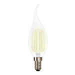 Лампа светодиодная (LED) FILСвеча на ветру C37-8W/6000/E14 Smartbuy