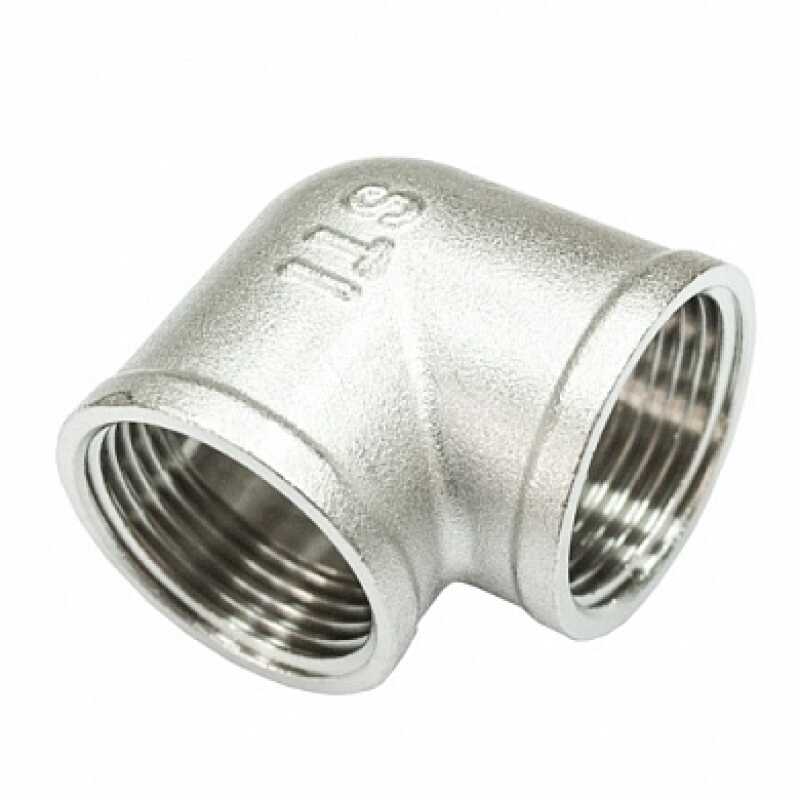 Угольник 3/4" ВР/ВР никель STI