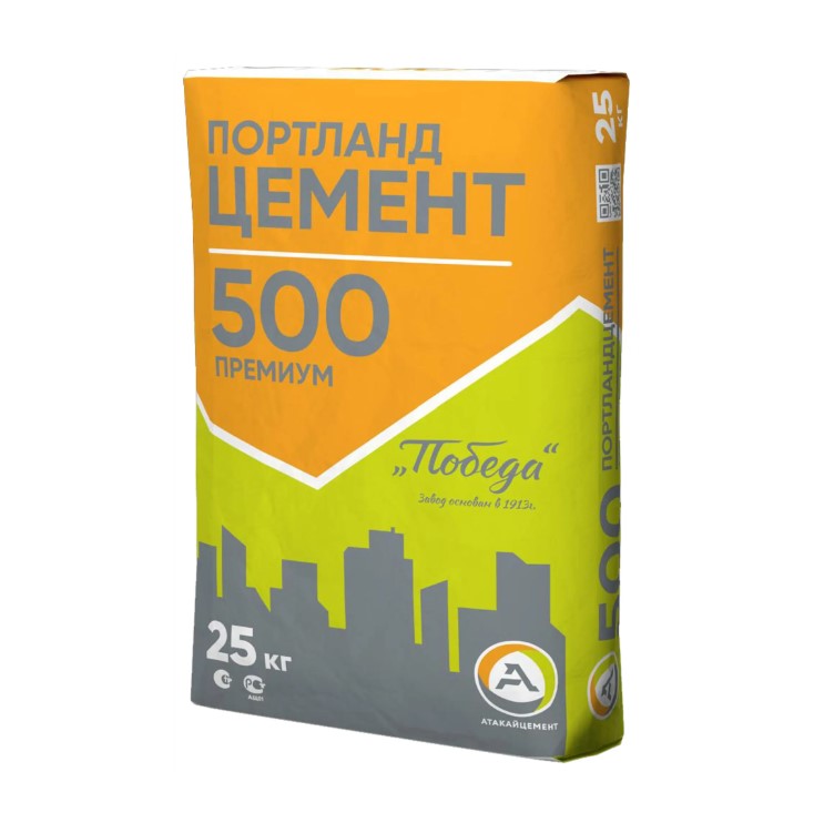 Портландцемент Атакай М500 ЦЕМ II/А-И 42.5 Н (25КГ) Портландцемент Атакай М500 ЦЕМ II/А-И 42.5 Н (25КГ)