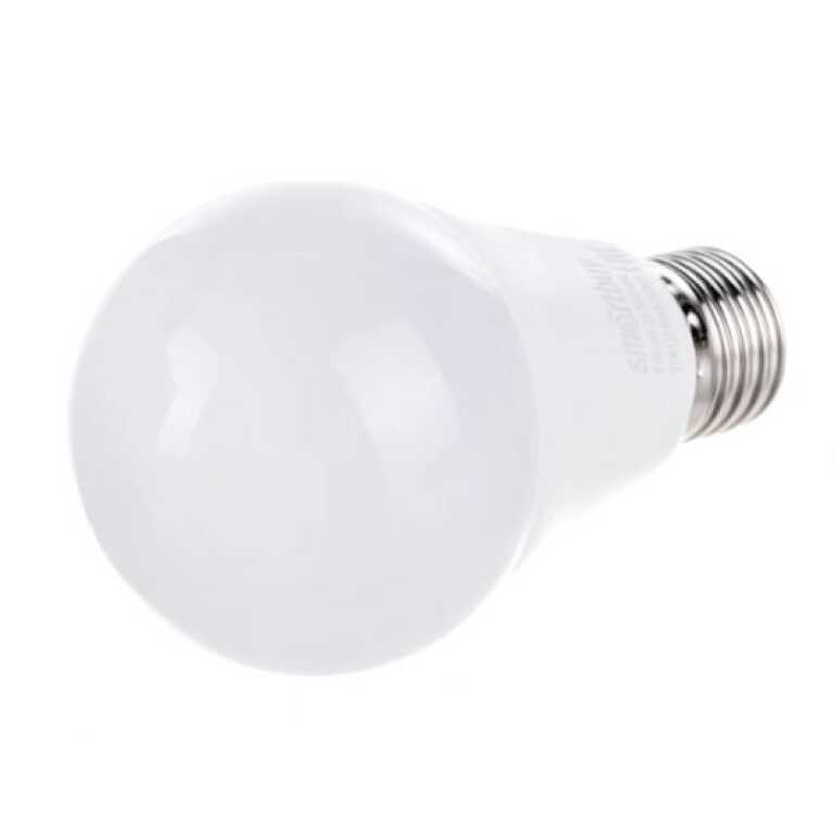 Лампа светодиодная (LED) A60-15W/4000/E27 Smartbuy