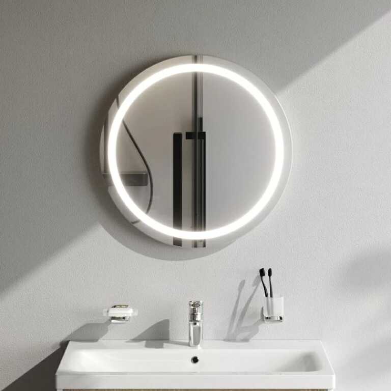 Зеркало универсальное AM.PM X-Joy 600х600, LED-подсветкой, ИК-сенсором, круглое