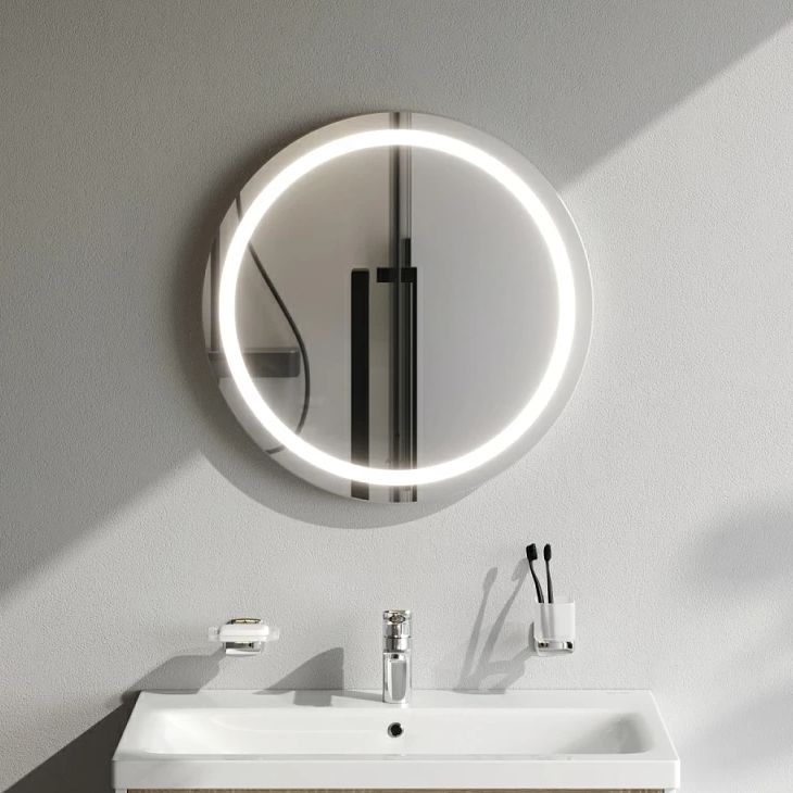 Зеркало универсальное AM.PM X-Joy 600х600, LED-подсветкой, ИК-сенсором, круглое Зеркало универсальное AM.PM X-Joy 600х600, LED-подсветкой, ИК-сенсором, круглое